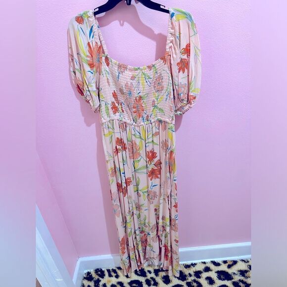 For The Republic Smocked Off-The-Shoulder Maxi Dress - Picture 4 of 4